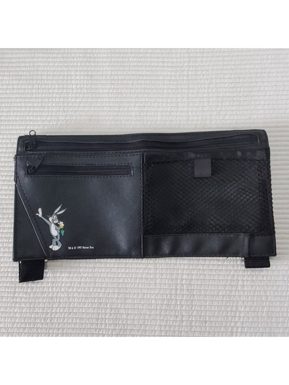Warner Bros Looney Tunes Auto Car Sun Visor Organizer 1997 11x6 Bugs Bunny Axius
